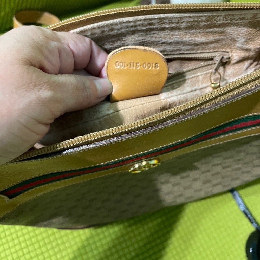 Gucci GG canvas crossbody bag